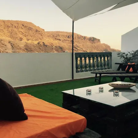 Lägenhet Sabana - Terraza Y Vistas Puerto De Mogan